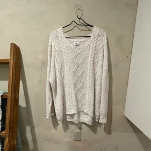 Old navy slouchy knit sweater